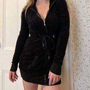 Juicy Couture Black Long Sleeve Dress